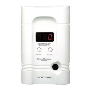 Kidde Nighthawk KN-COPP-3 Plug-In Carbon Monoxide Alarm NIOB Digital Display